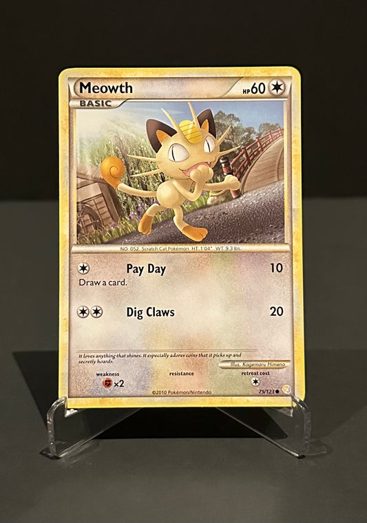 TCG Single: Meowth - HeartGold/SoulSilver