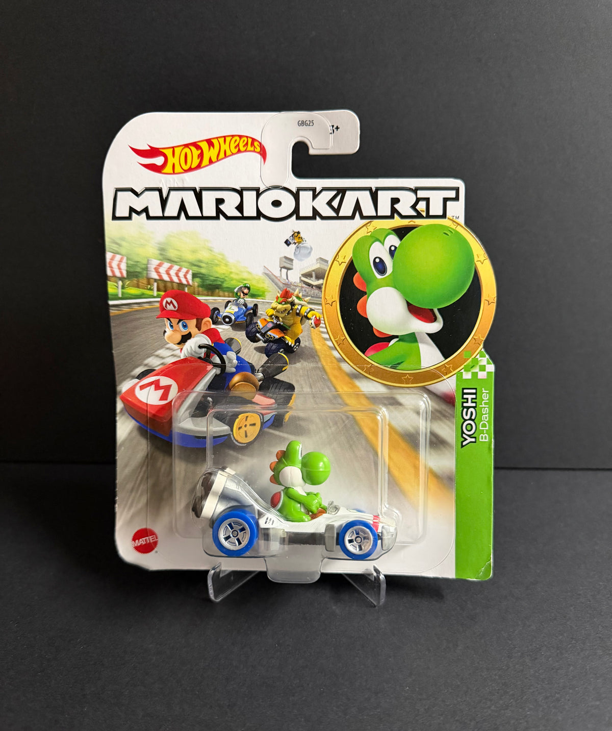 Hot Wheels: Yoshi [B-Dasher] Mario Kart Diecast