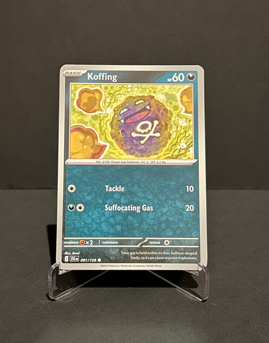 TCG Single: Koffing - Journey Together