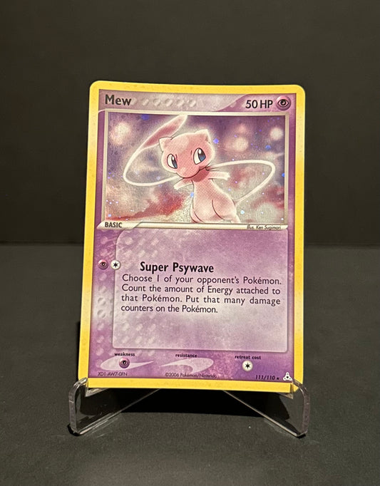 TCG Single: Mew (Box Topper) - Holon Phantoms