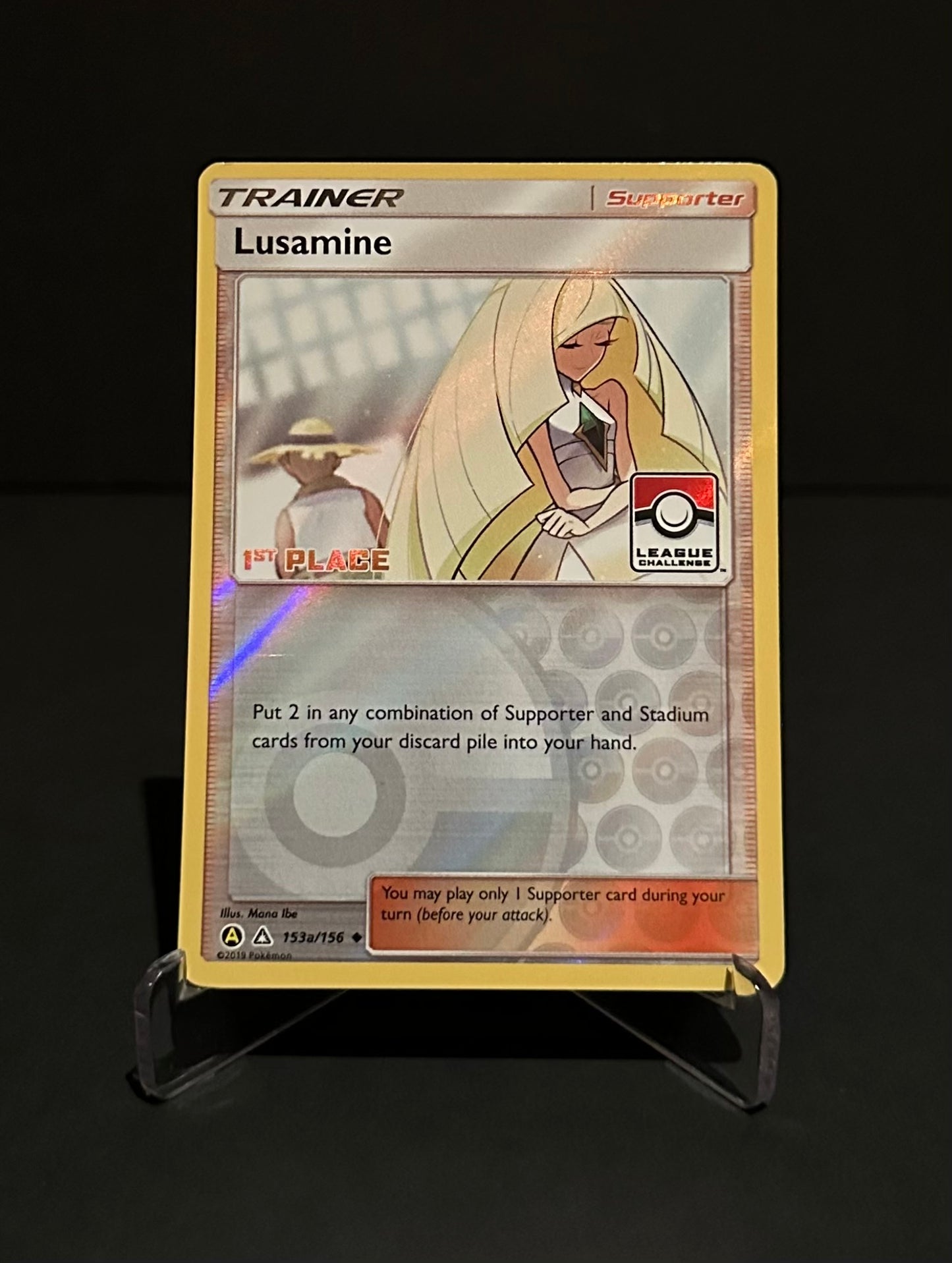 TCG Single: Lusamine (1st Place) - League Challenge promo
