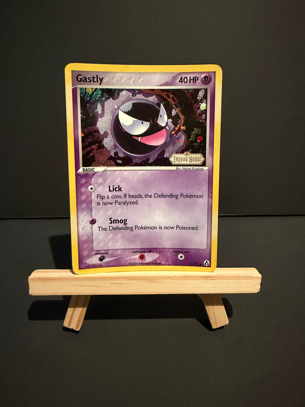 TCG Single: Gastly (RH) - Legend Maker