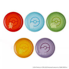 Le Creuset Pokémon plates (set of 5)