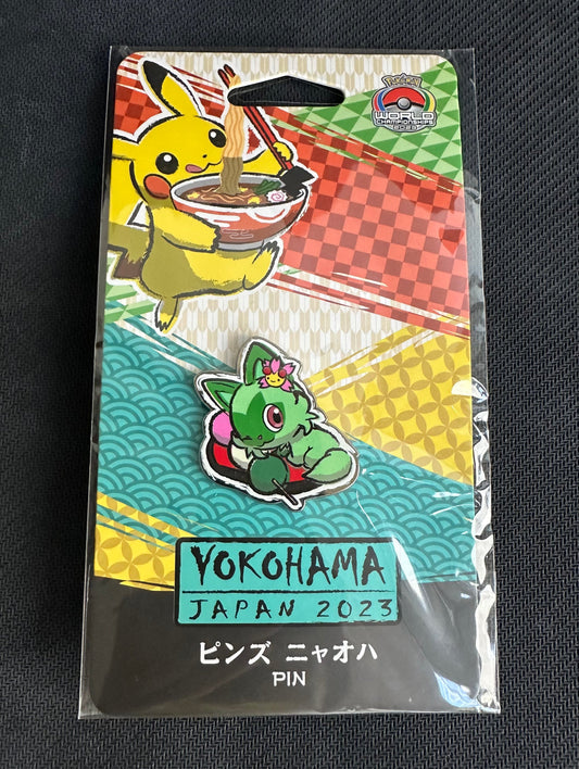 Pokemon World Championships Sprigatito pin (2023)