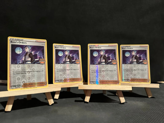 TCG Single: Boss’s Orders [Cyrus] (Set of 4) - Regional Championships Promo