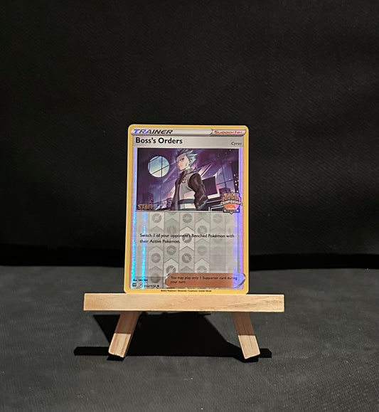 TCG Single: Boss’s Orders [Cyrus] (STAFF) - Regional Championships Promo