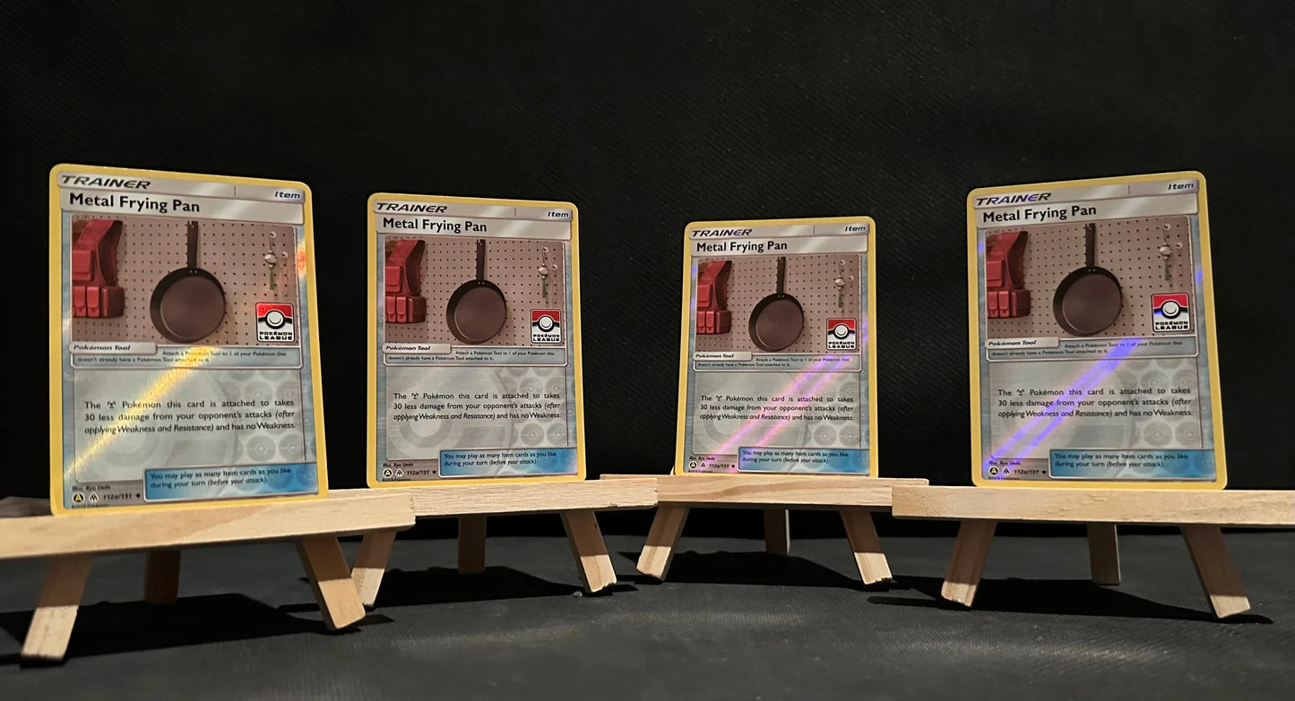 TCG Single: Metal Frying Pan (Set of 4) - League Promo