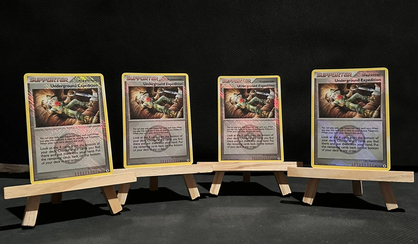 TCG Single: Underground Expedition (Set of 4) - League Promo